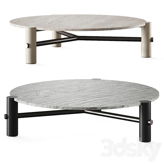 Baxter Thalatha Coffee Table 3D Model Baxter Thalatha Coffee Table 3D Model