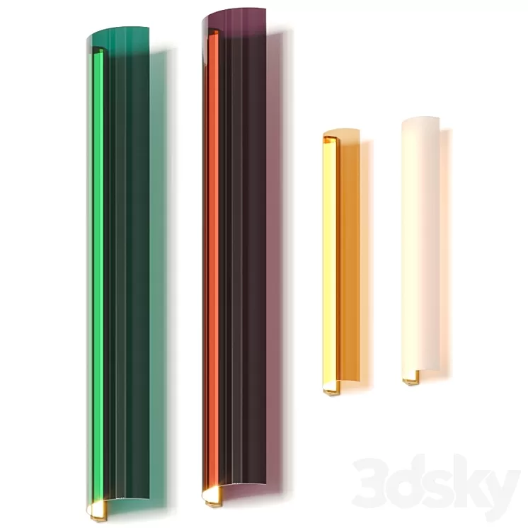 Baxter Tunnel Wall Lamps 3D Model Free Download