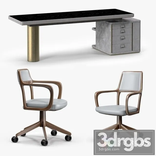 Baxter Verba Volant Desk 3D Model Download