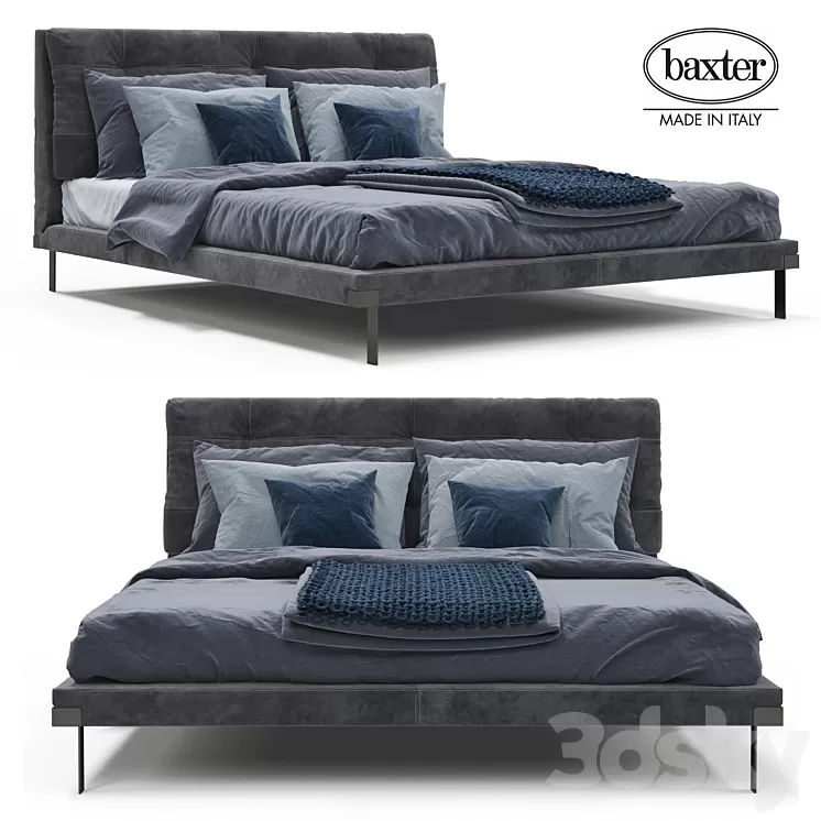Baxter Viktor bed 3D Model