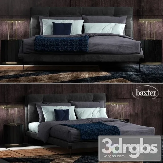 Baxter Viktor Bed 5 3D Model Download