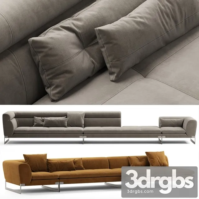 Baxter Viktor Sofa 3D Model Download Baxter Viktor Sofa 3D Model Download