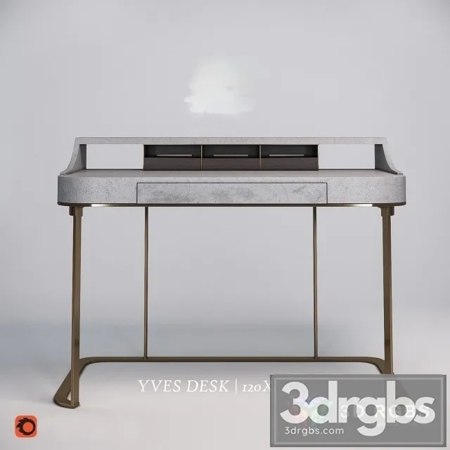 Baxter Yves Desk 3D Model Download