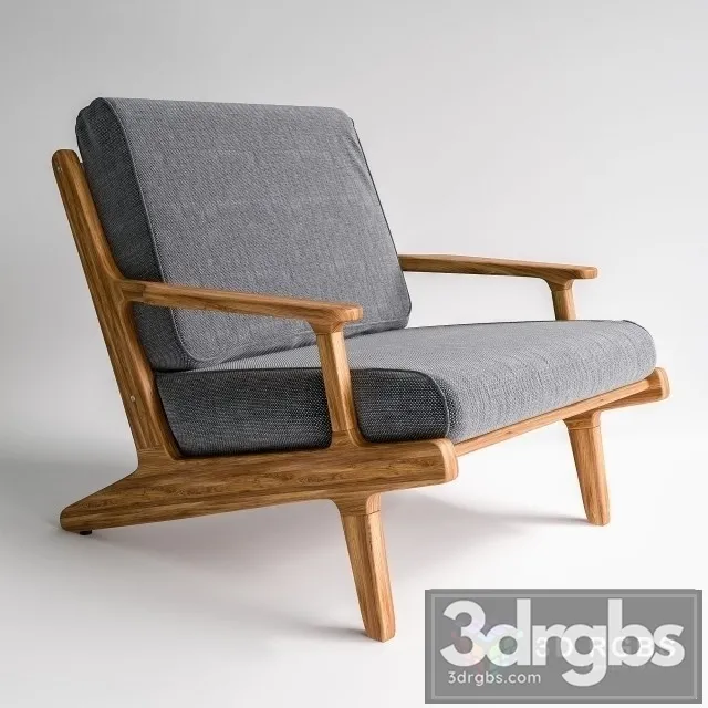 Bay Lounge Chair 3D Model Download Bay Lounge Chair 3D Model Download