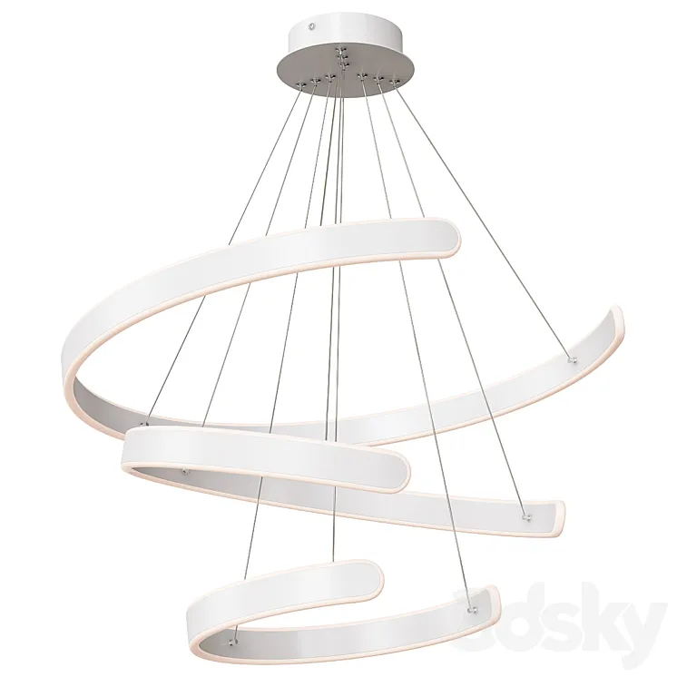 Baycheer LED Chandelier 3D Model Free Download