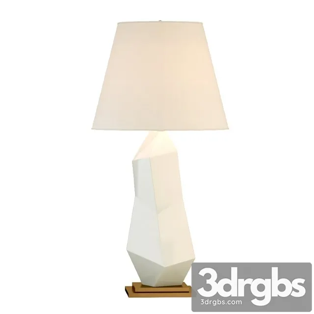Bayliss Table Lamp with Linen Shade 3D Model Download