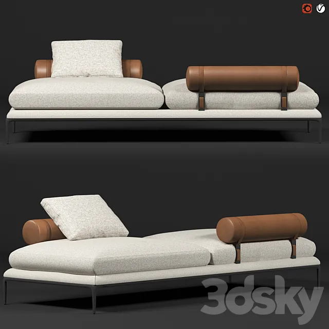 B&B Atoll sofa 3DModel B&B Atoll sofa 3DModel