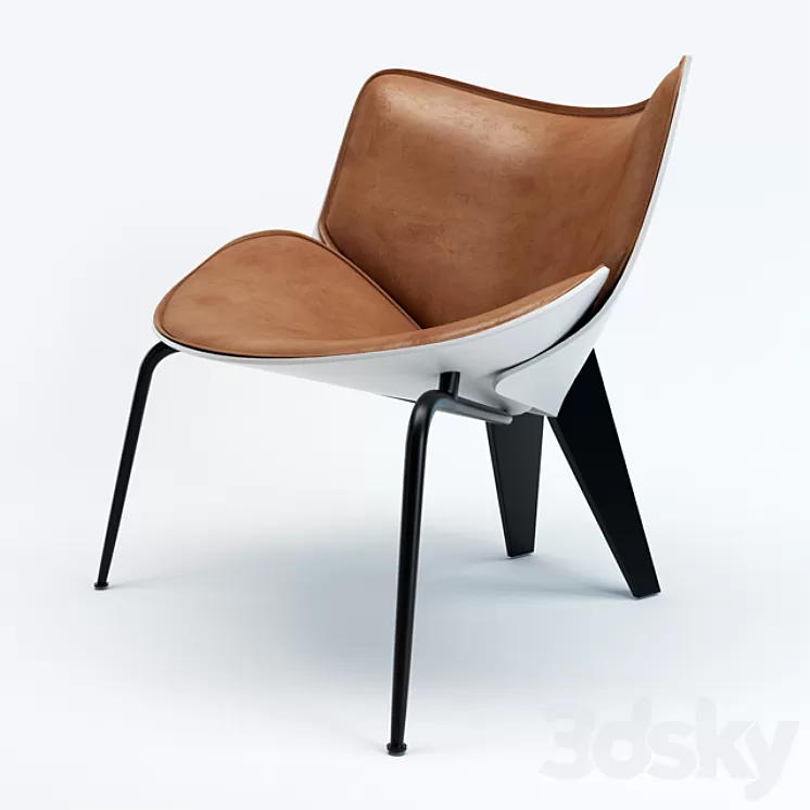 B&B  chair Do-Maru 3D Model