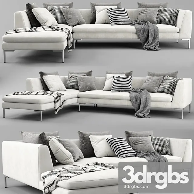 B&b charles chaise longue sofa B&b charles chaise longue sofa