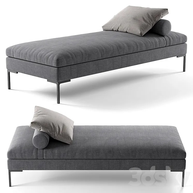 B&B Charles Dormeuse 3D Model Free Download