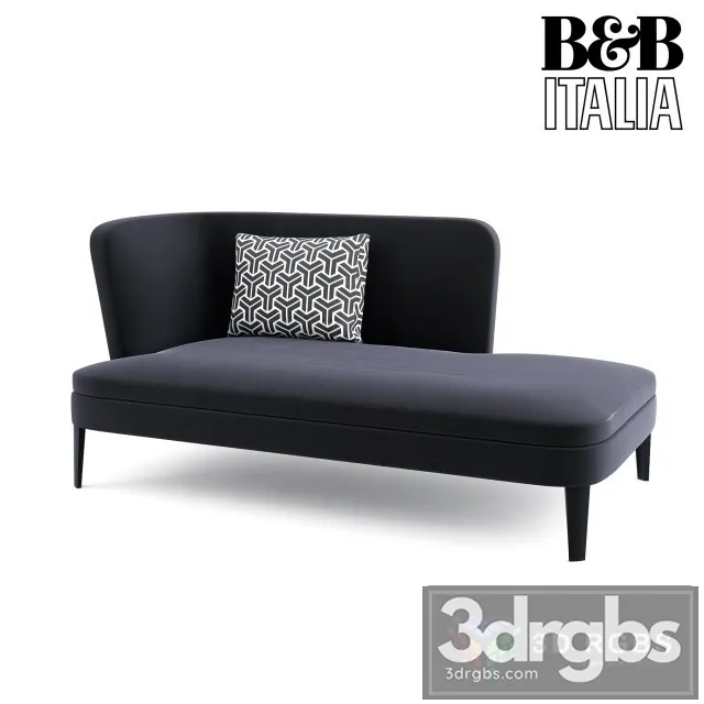 BB Febo Chaise Longue 3D Model Download