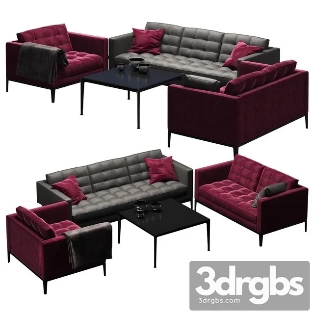 BB Italia AC Lounge Set Sofa 3D Model Download BB Italia AC Lounge Set Sofa 3D Model Download