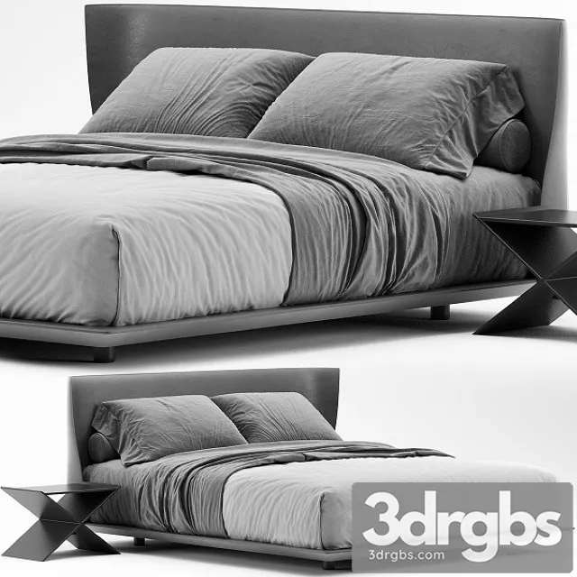 B&B Italia Alys Bed 3D Model Download B&B Italia Alys Bed 3D Model Download