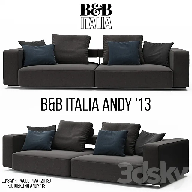 B&B Italia ANDY ’13 3D Model B&B Italia ANDY ’13 3D Model