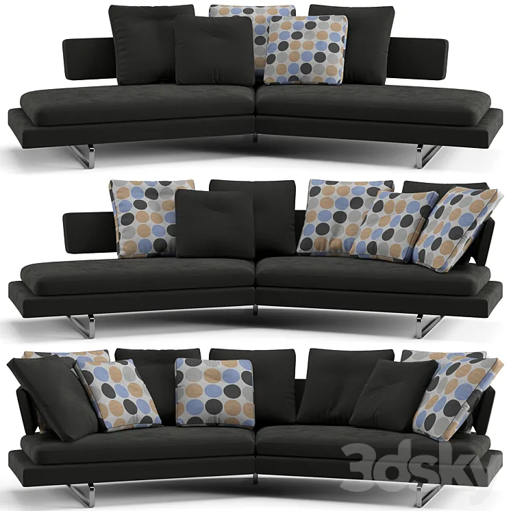 B&B Italia Arne sofa 320 cm 3D Model Free Download B&B Italia Arne sofa 320 cm 3D Model Free Download
