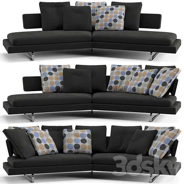 B&B Italia Arne sofa 320 cm 3DModel B&B Italia Arne sofa 320 cm 3DModel