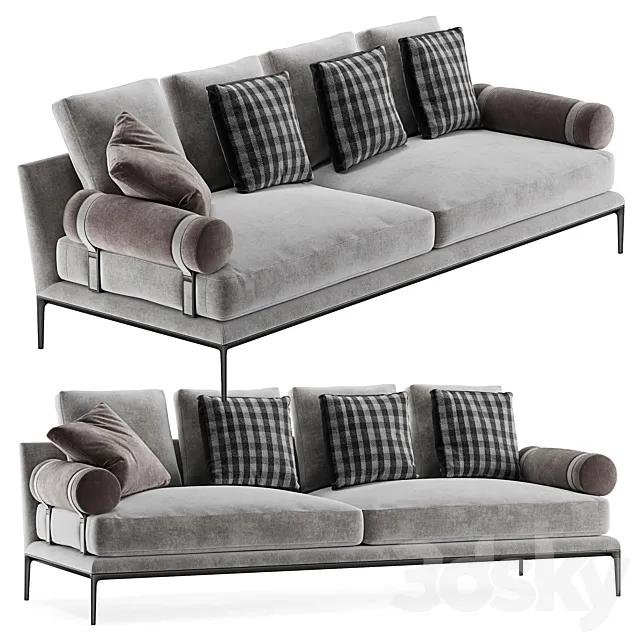 B&B italia atoll sofa 3DModel B&B italia atoll sofa 3DModel