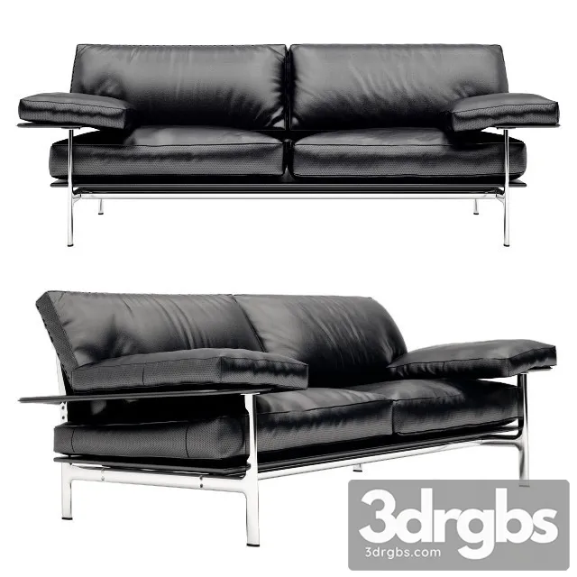 BB Italia Diesis Sofa 01 3D Model Download BB Italia Diesis Sofa 01 3D Model Download