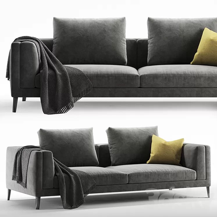 B&B italia Dives sofa 3D Model