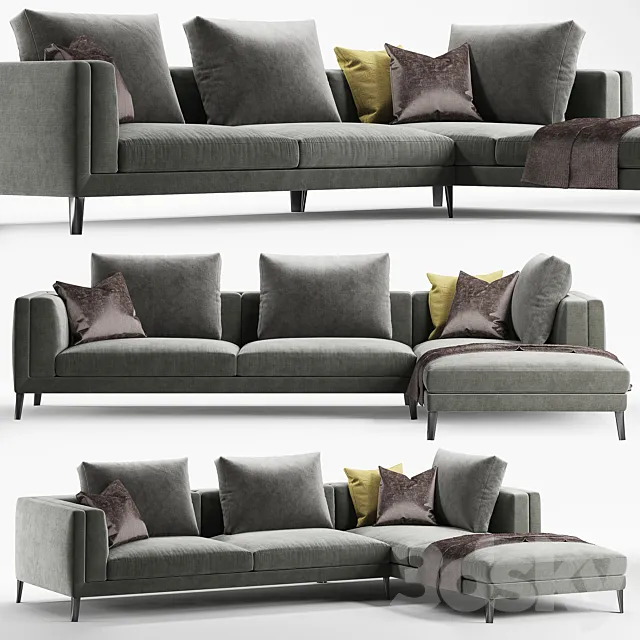 B&B italia Dives sofa 3DModel