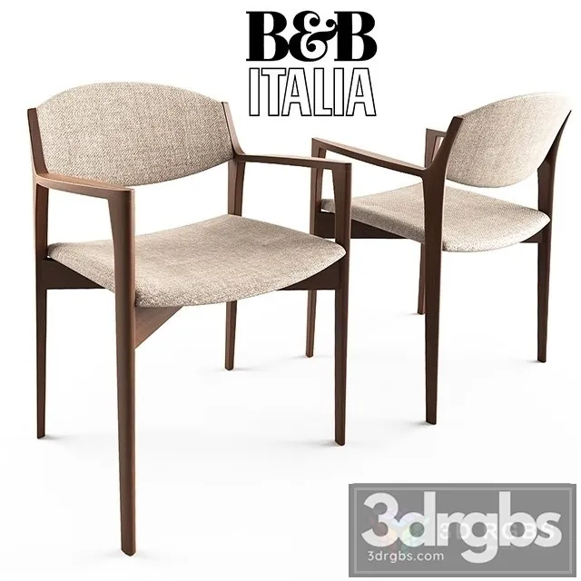 BB Italia Emy Chair 3D Model Download