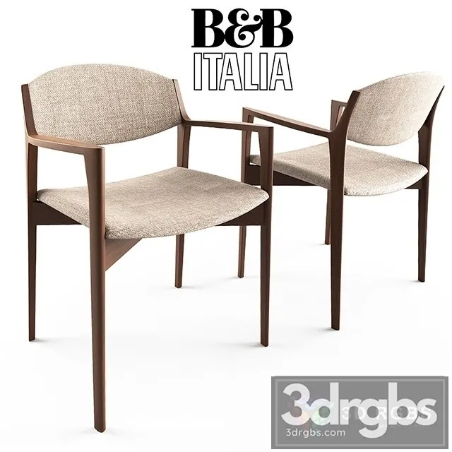 BB Italia Emy Chair 3D Model Download BB Italia Emy Chair 3D Model Download