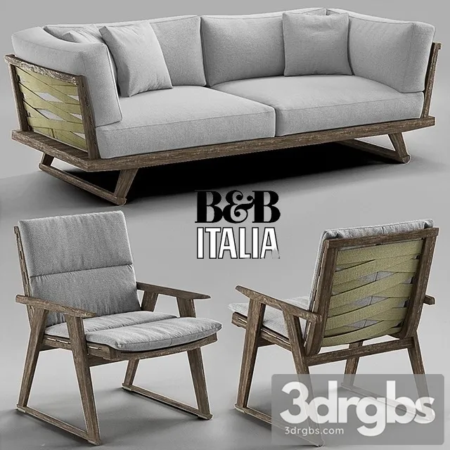 BB Italia Gio 01 3D Model Download BB Italia Gio 01 3D Model Download