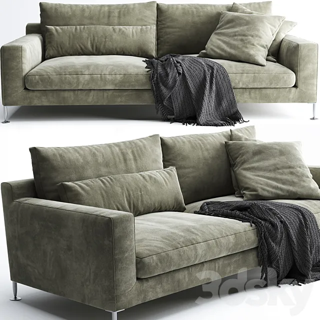B&B Italia Harry Sofa 3D Model