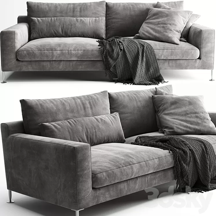 B&B Italia Harry Sofa 3D Model