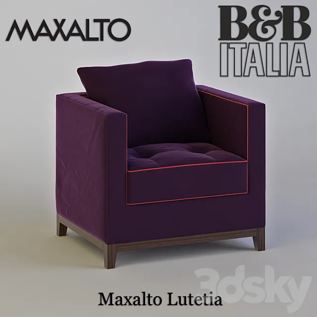 B&B Italia Maxalto Lutetia 3DModel B&B Italia Maxalto Lutetia 3DModel