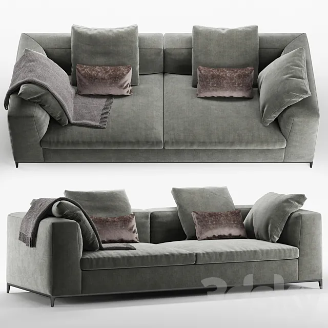 B&B italia Michel Club sofa 3DModel