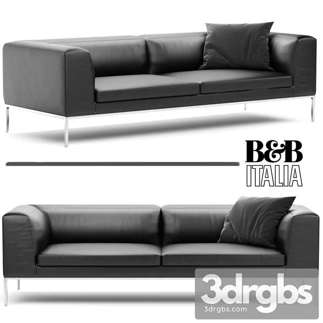 BB Italia Michel Sofa 3D Model Download BB Italia Michel Sofa 3D Model Download