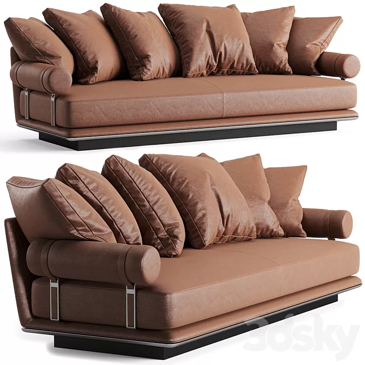 B&B Italia Noonu Sofa 3D Model B&B Italia Noonu Sofa 3D Model