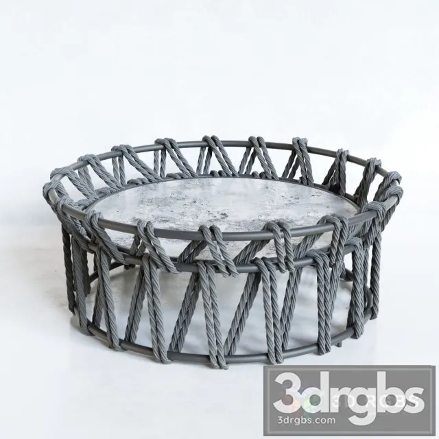 BB Italia Outdoor Butterfly Table 3D Model Download