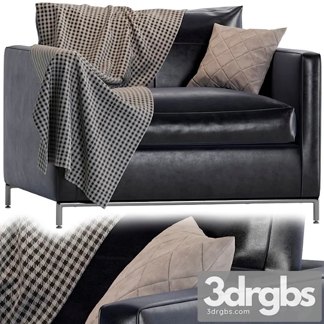 B&b italia project george armchair 3D Model Download B&b italia project george armchair 3D Model Download