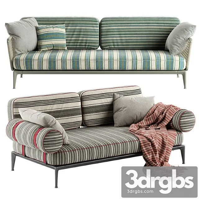 B&B Italia Ribes Sofa 1 3D Model Download B&B Italia Ribes Sofa 1 3D Model Download