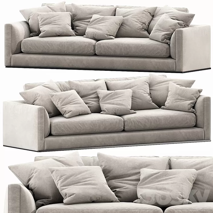 B&B Italia Richard Sofa 3D Model