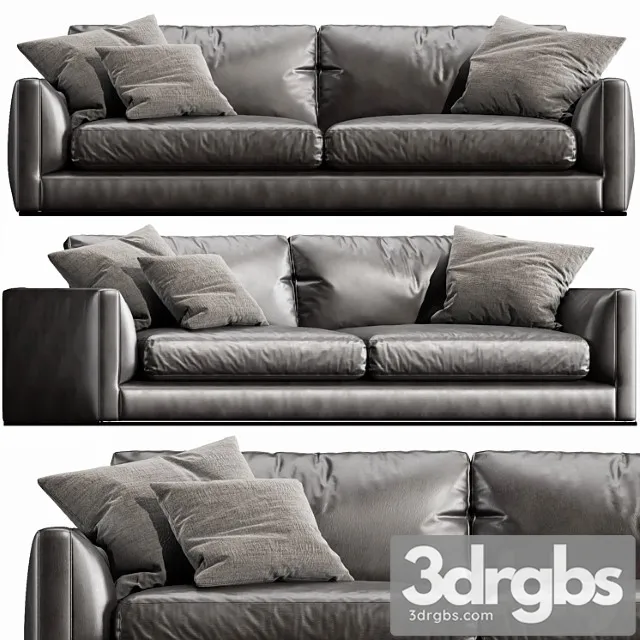 B&B Italia Richard Sofa 3D Model Download B&B Italia Richard Sofa 3D Model Download
