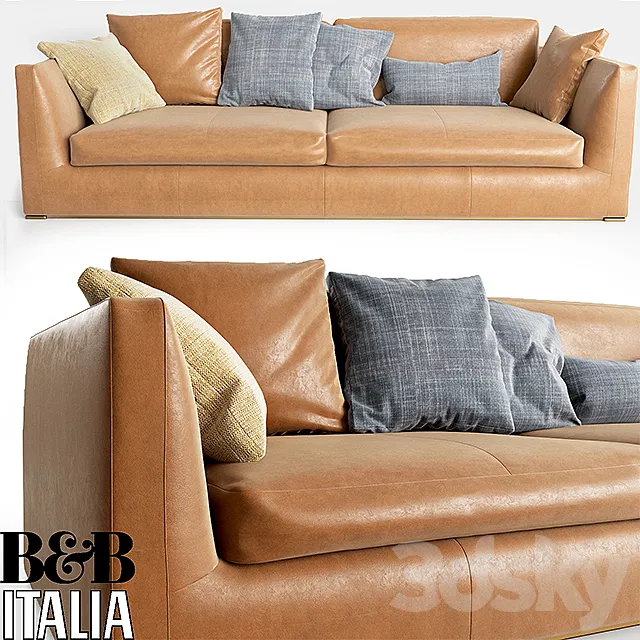 B&B Italia Richard sofa 3DModel B&B Italia Richard sofa 3DModel