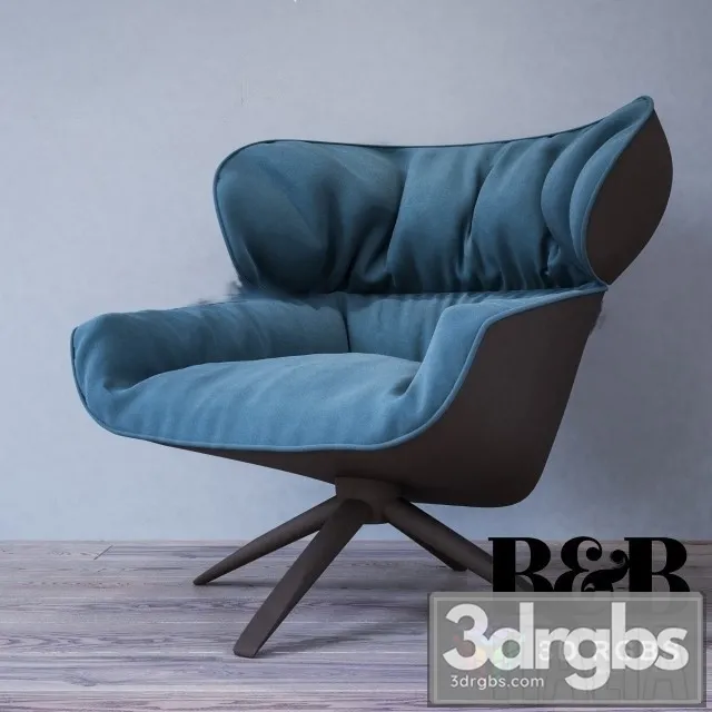 BB Italia Tabano Armchair 2 3D Model Download BB Italia Tabano Armchair 2 3D Model Download