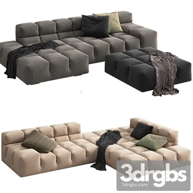 BB Italia Tufty Sofa 3D Model Download BB Italia Tufty Sofa 3D Model Download