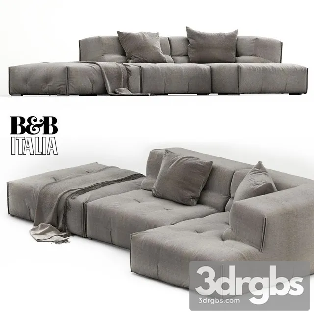 BB Italia Tufty Too Sofa 3D Model Download BB Italia Tufty Too Sofa 3D Model Download