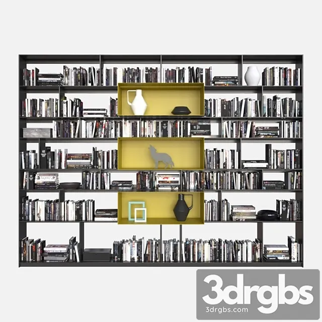 BB Italia Wallsystems Flat C 3 1 3D Model Download