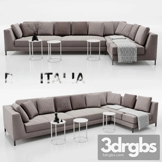 BB Italy Ray Sofa 3D Model Download BB Italy Ray Sofa 3D Model Download