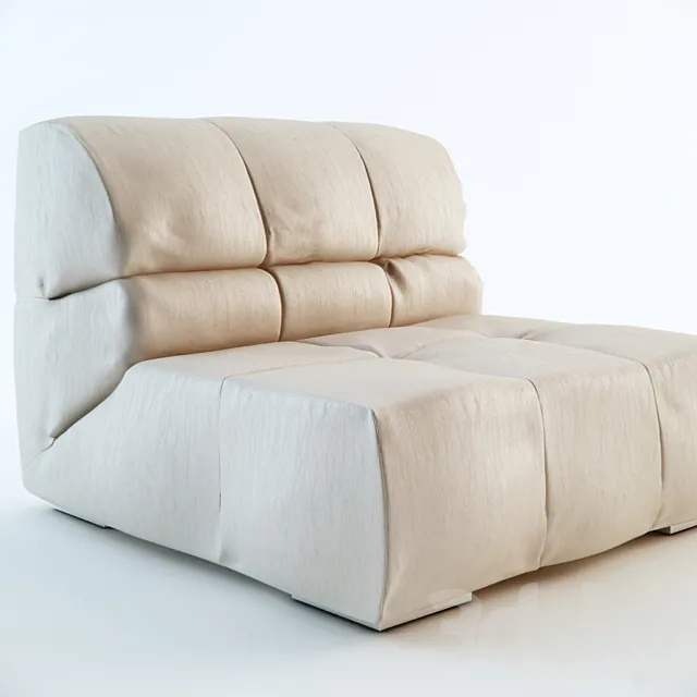 B&B italy tufty leather 3DModel B&B italy tufty leather 3DModel