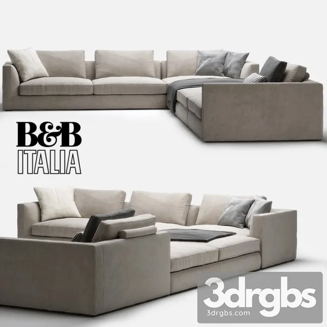 BB Richard Sofa 02 3D Model Download BB Richard Sofa 02 3D Model Download