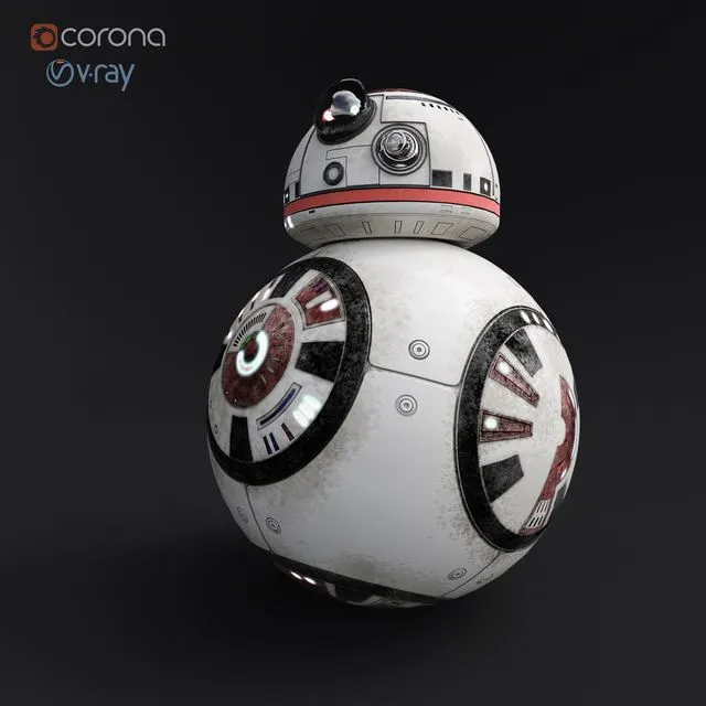 BB8 (BB9) 3D Model BB8 (BB9) 3D Model