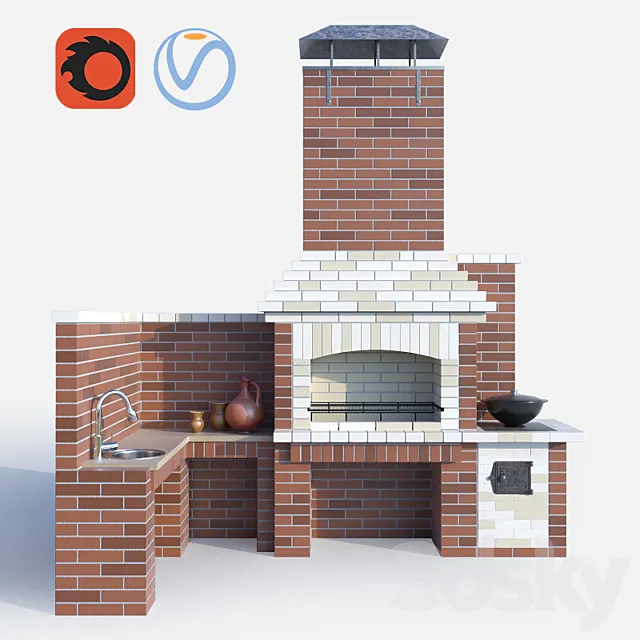 BBQ 2 3DModel BBQ 2 3DModel
