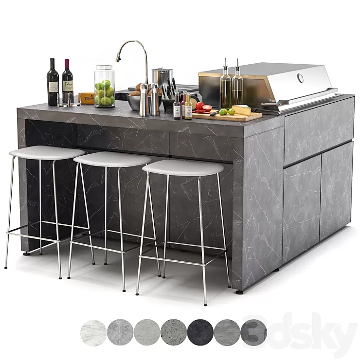 bbqube x barbecue 3D Model bbqube x barbecue 3D Model