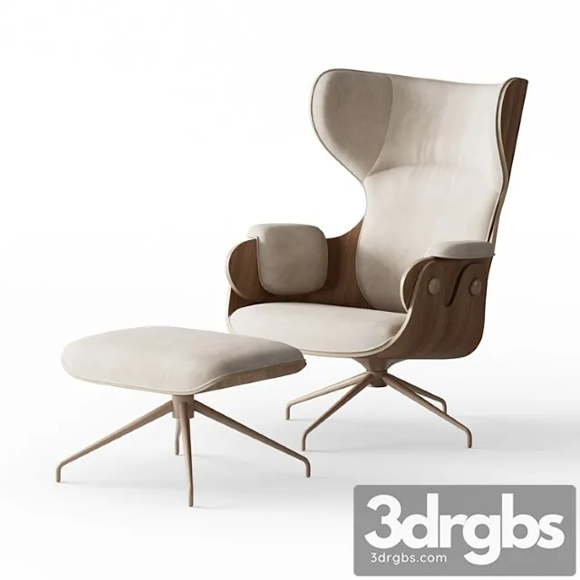 Bd Barcelona Design Lounger 4 3D Model Download Bd Barcelona Design Lounger 4 3D Model Download